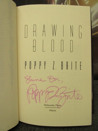Drawing Blood SIGNED