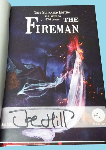 Fireman Signed  Limited 1 of 974