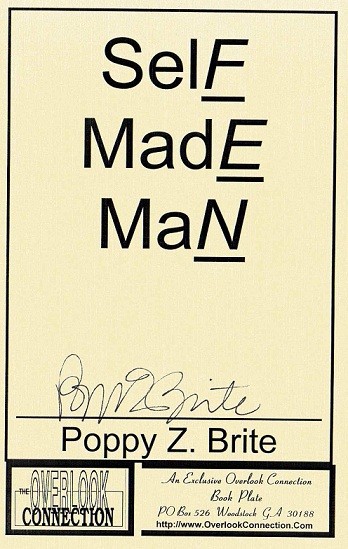 Signed Plate Art - BRITE - Self Made Man