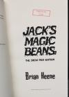Jacks Magic Beans SIGNED