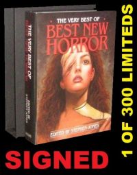 Very Best of Best New Horror SIGNED LIMITED