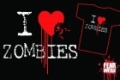 I Heart Zombies T-Shirt XL